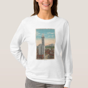 Camiseta Seattle, opinión de la torre de WASmith y el Mont