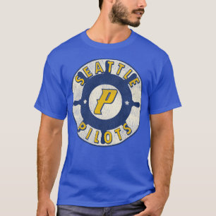 Camiseta Seattle Pilots 1969 Brewers Defunct Fan Art