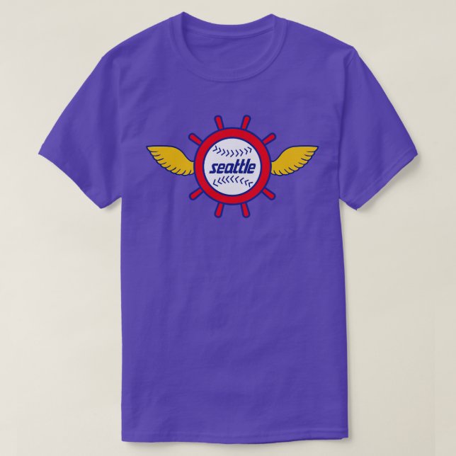 Camiseta Seattle Pilots Baseball (Diseño del anverso)