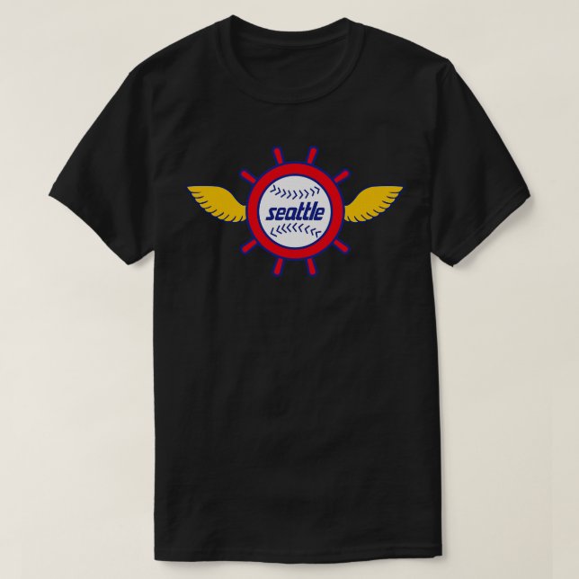 Camiseta Seattle Pilots Baseball (Diseño del anverso)