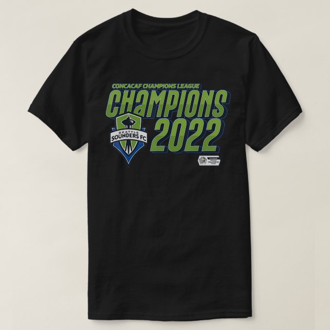 Camiseta Seattle Sounders  Champions 2022 Concacaf Champion (Diseño del anverso)