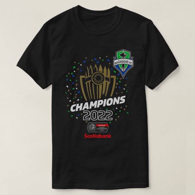 Camiseta Seattle Sounders  Champions 2022 Premium  (Diseño del anverso)