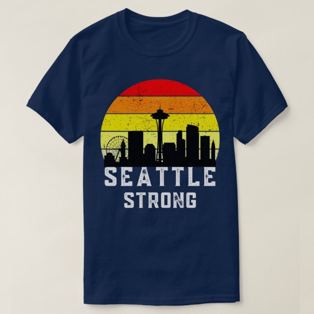 Camiseta Seattle Strong (Diseño del anverso)