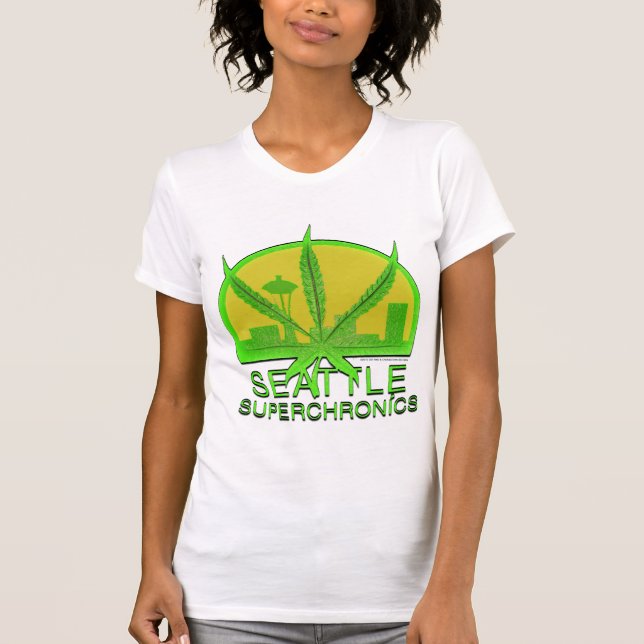 Camiseta Seattle Superchronics (Anverso)