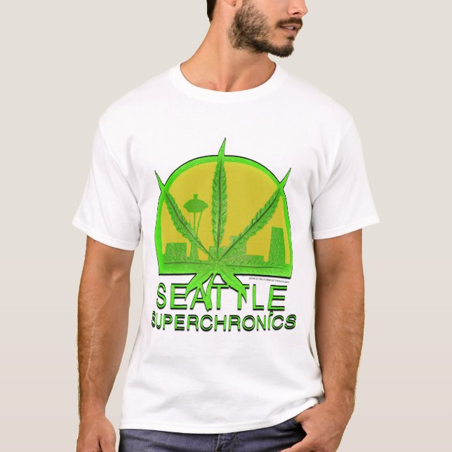 Camiseta Seattle Superchronics (Anverso)
