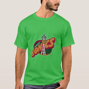 Camiseta Seattle Supersonics Classic Design T-