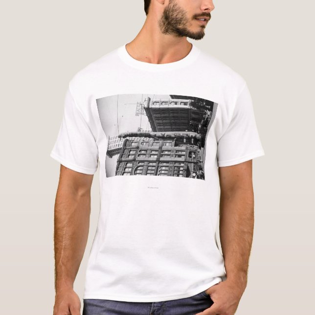 Camiseta Seattle, tótem de WAIndian en el cuadrado pionero (Anverso)