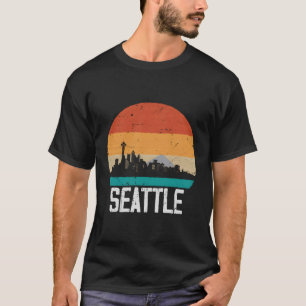 Camiseta Seattle Usa Skyline Seattle