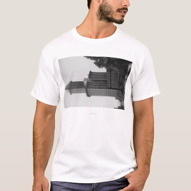 Camiseta Seattle, WA - edificio de la torre de Smith (Anverso)