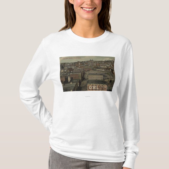 Camiseta Seattle, WA - primera colina (Anverso)