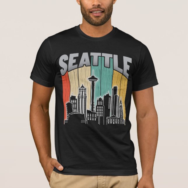 Camiseta Seattle Washington (Anverso)