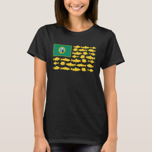Camiseta Seattle Washington Saltwater Fishing Seattleite WA