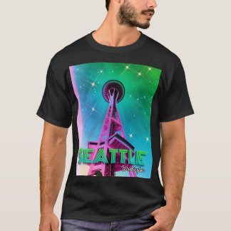 Camiseta Seattle Washington Space Needle T-shirt