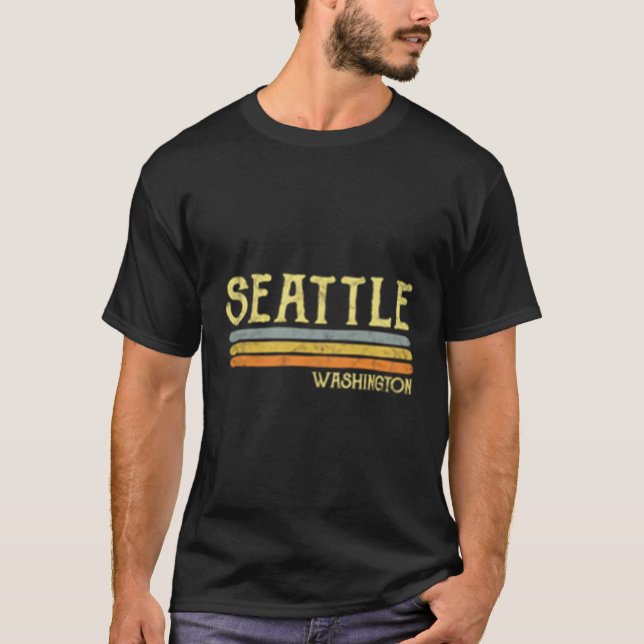 Camiseta Seattle Washington Wa Love (Anverso)