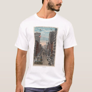 Camiseta Seattle, WAView de la 2da avenida de Yesler