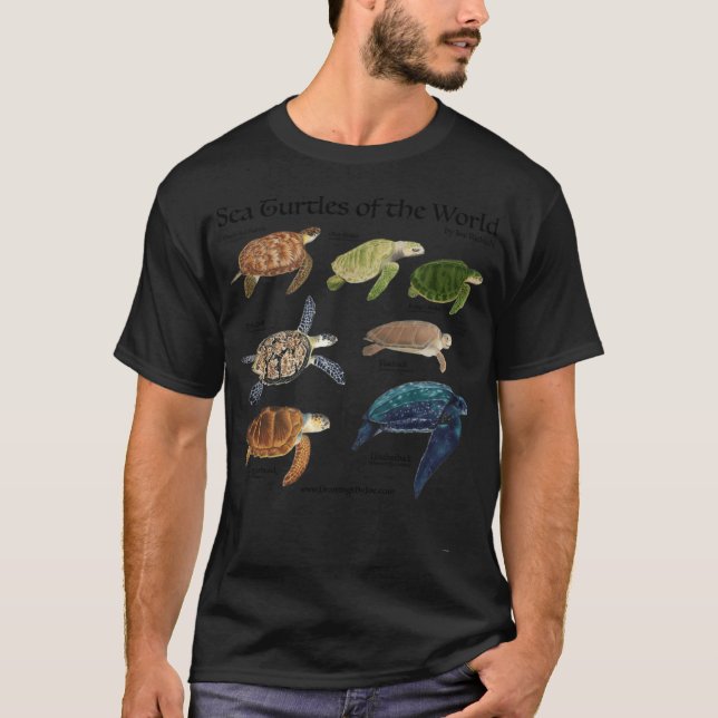 Camiseta Seaurtles of the World friends (Anverso)