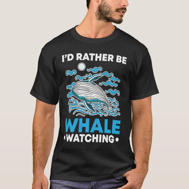 Camiseta Seaworld Cetacean Orca Whale Watching (Anverso)