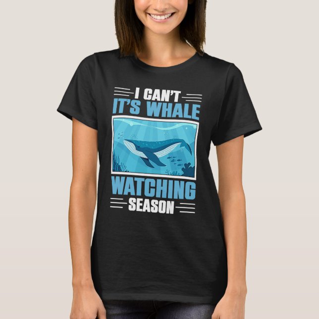 Camiseta Seaworld Cetacean Orca Whale Watching  1 (Anverso)
