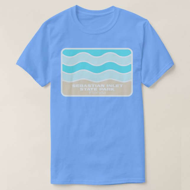 Camiseta Sebastian Inlet State Park Florida Crashing Wave o (Diseño del anverso)