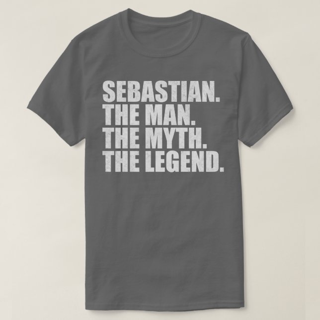 Camiseta Sebastian Nombre Sebastian Nombre Sebastian (Diseño del anverso)