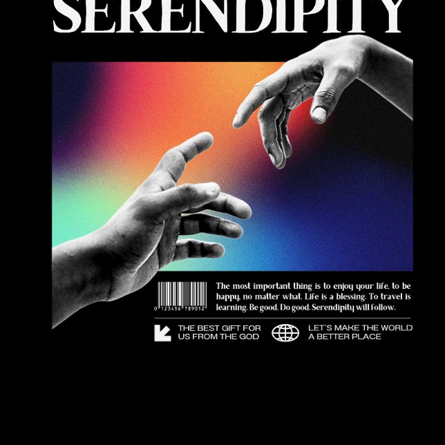 Camiseta "Sebendipity: Abrazando el viaje de la vida" (Subido por el creador)