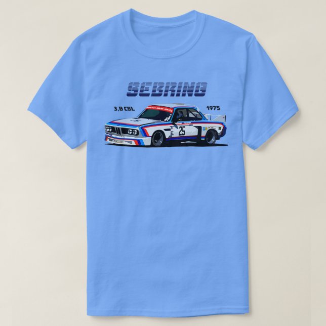Camiseta Sebring 12 horas (Diseño del anverso)