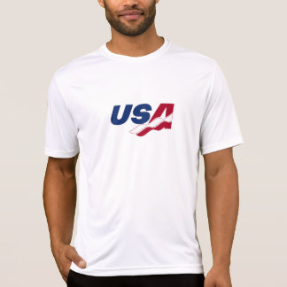 Camiseta seca del ajuste del Racquetball de los