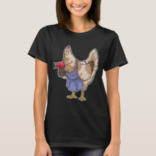 Camiseta Secador de pelo de pollo