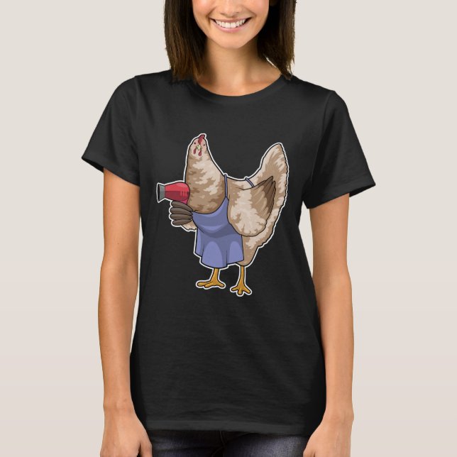Camiseta Secador de pelo de pollo (Anverso)