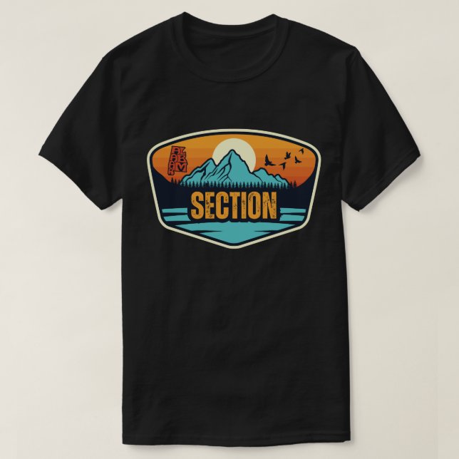Camiseta Sección, Alabama (Diseño del anverso)