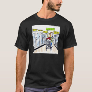 Camiseta Sección de Comida Congelada de Morsa Divertido