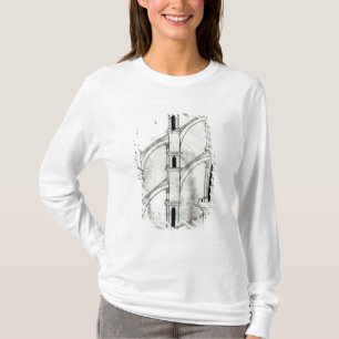 Camiseta Sección de la pared y del arco