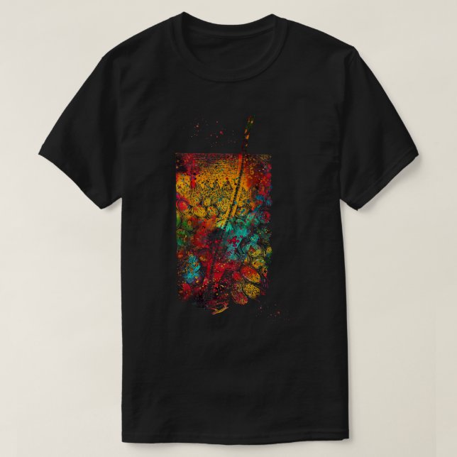 Camiseta Sección de piel ampliada (Diseño del anverso)
