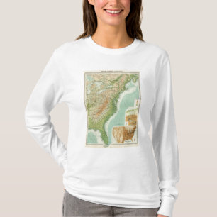 Camiseta Sección del este de Estados Unidos