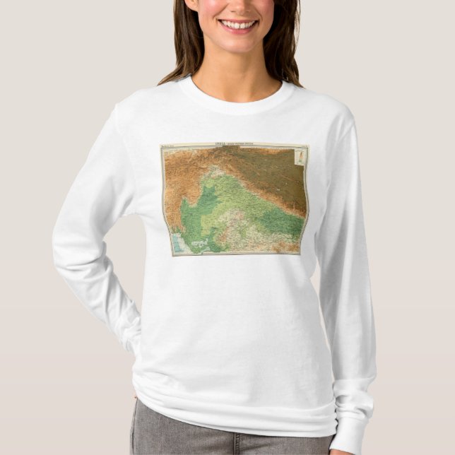 Camiseta Sección del noroeste de la India (Anverso)