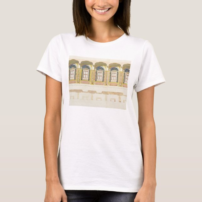Camiseta Sección vertical del segundo piso del Raphae (Anverso)