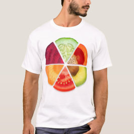 Camiseta Secciones vegetales