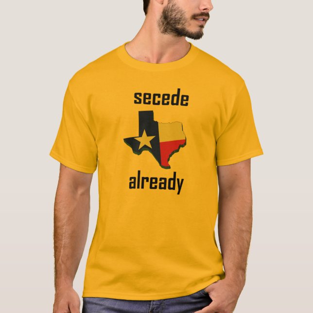 Camiseta secede ya (Anverso)