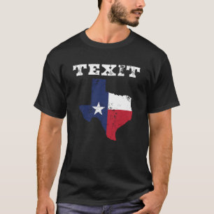 Camiseta Secesión de bandera de Texas
