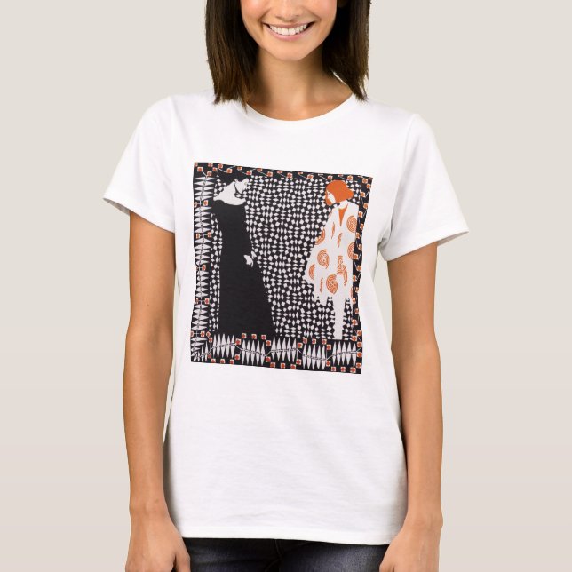 Camiseta Secesión de Viena - Kolo Moser Vorfruhling (Anverso)