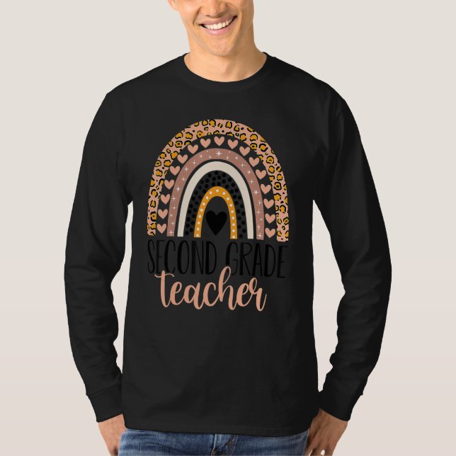 Camiseta Second Grade Teacher 2nd Grade Teacher Back To Sch (Anverso)