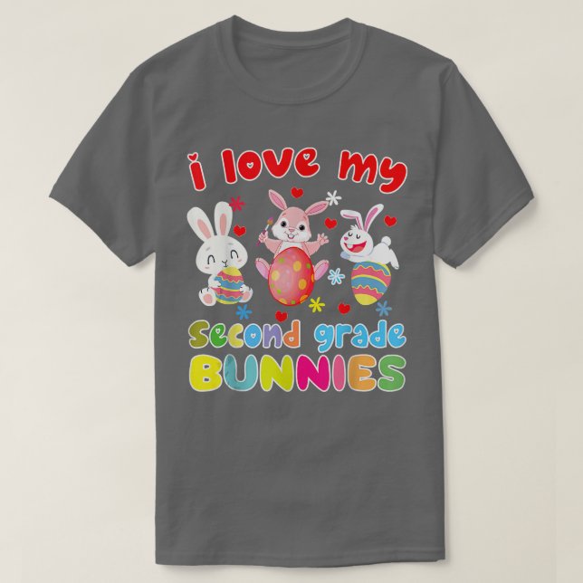 Camiseta Second Grade Teacher Easter Outfit For 2nd Grade T (Diseño del anverso)