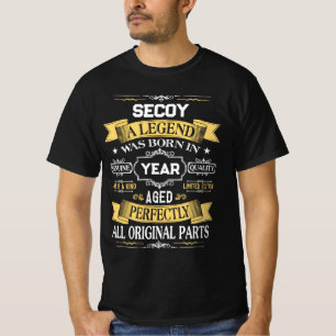 Camiseta SECOY Nació una leyenda en año