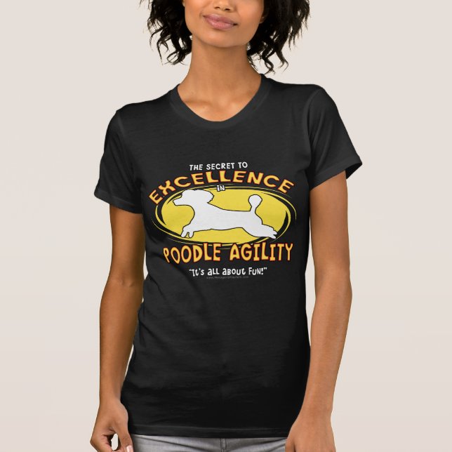 Camiseta secreta de la oscuridad de las señoras (Anverso)