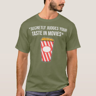 Camiseta Secretamente Juega Tu Gusto En Películas Graciosas