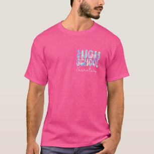 Camiseta Secretaria de Escuela Secundaria Groovy Vuelta a l