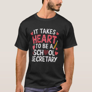 Camiseta Secretaria Escolar Asistente de Regreso a Clases P