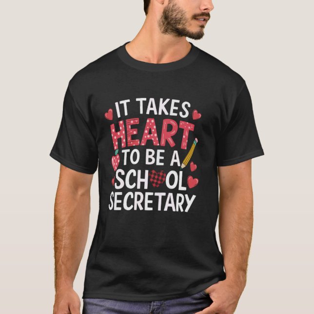 Camiseta Secretaria Escolar Asistente de Regreso a Clases P (Anverso)