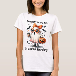 Camiseta Secretario de escuela personalizado Fantasma de Ha