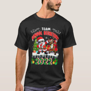 Camiseta Secretario de la Escuela de Equipo 2022 Papel de á